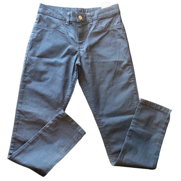 NWT Dickies Navy Blue Girl's Size 14 Super Skinny Pants - Picture 1 of 8
